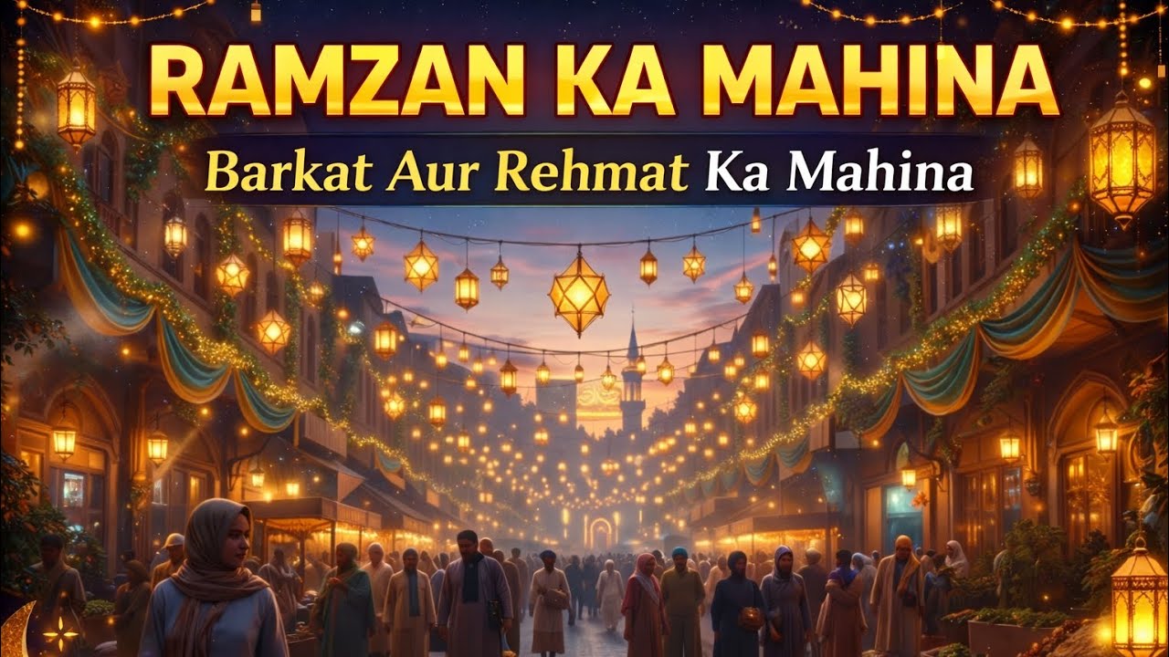 ✨ Ramzan 2026 Special | Rehmat, Maghfirat Aur Najaat Ka Mahina 🤲🌙