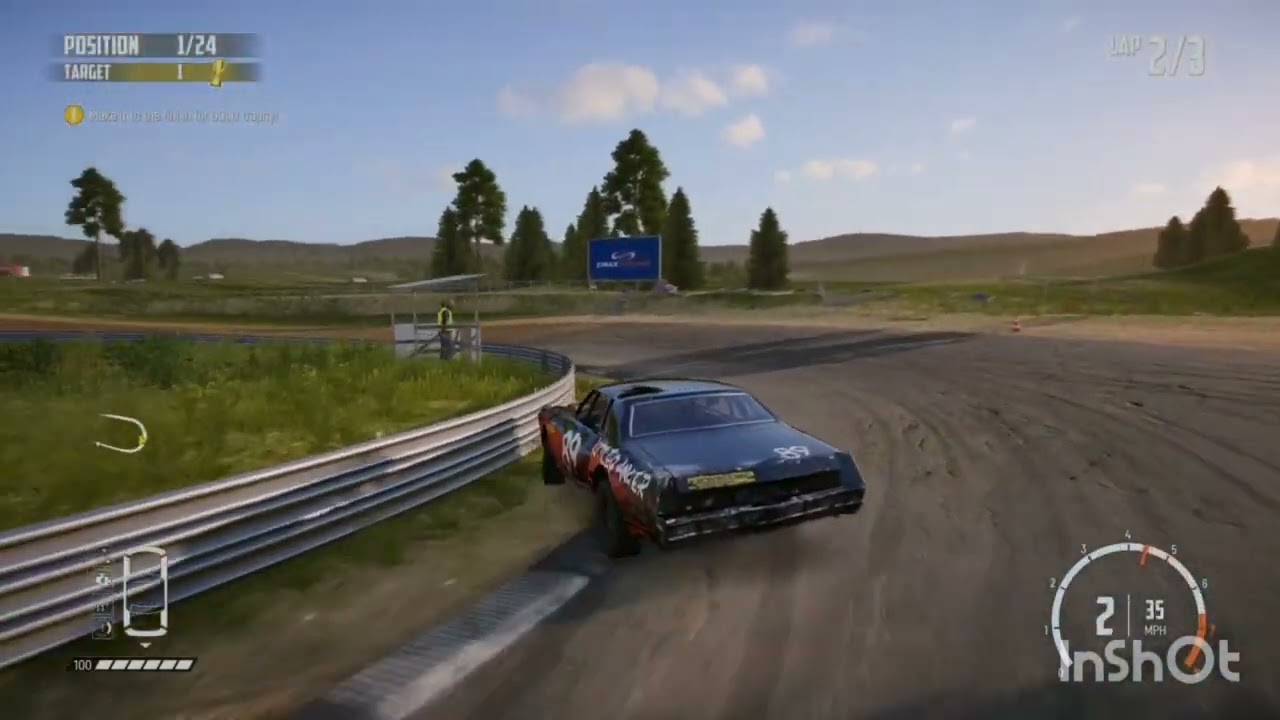 Wreckfest tournament daily race at Firwood Motocenter (Rally Circuit Reverse)