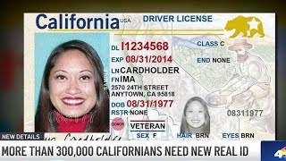 More than 300,000 Californians need a new Real ID due to software error