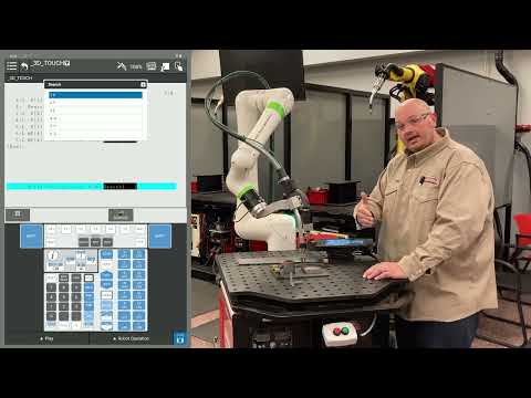 Setting up 3D Touch Sense – Lincoln Electric Cobot Training Video