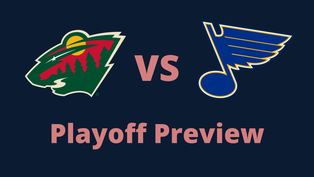 Wild Vs Blues ROUND 1 PLAYOFF PREVIEW YouTube