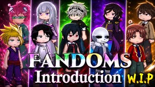 Fandoms reacts to Each Other || 0.5/? || Introduction || W.I.P || Dbz, Saiki K, COTE,Death Note, JJK