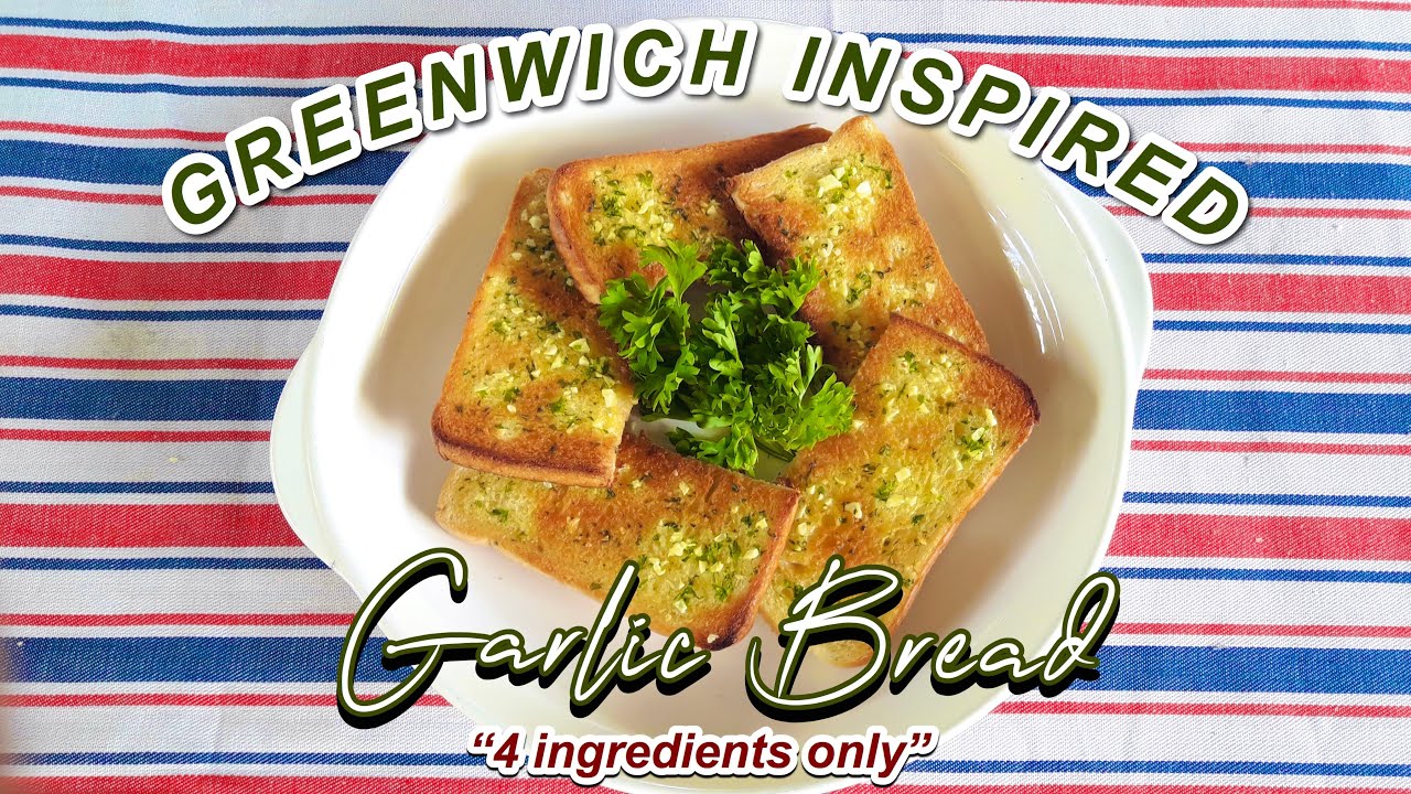 Greenwich inspired Garlic Bread Quick and Easy 4 ingredients Shef DIY YouTube