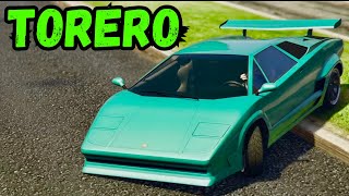 Lamborghini Countach in GTA 5 Online - Pegassi Torero Customization (Removed Vehicle)