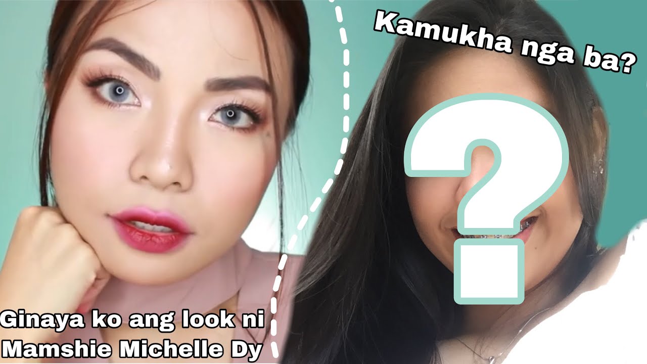 I tried to follow Michelle Dy make up tutorial(hindi ako magaling mag MU pero WOW!)| Jhiane Izabella