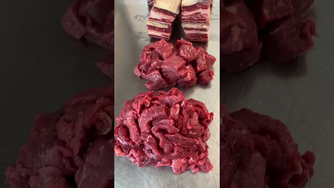 Cutting and packaging the steers, fresh Alberta beef! 🥩🍖 