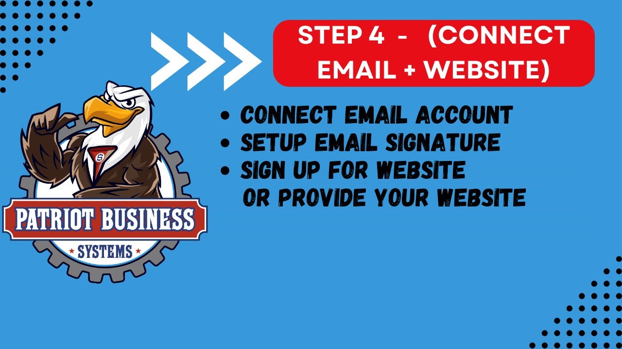 Step 4 - Intel Sync (Connect Email + Website) | Go High Level (GHL)