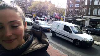 Nadia PowNews ondervraagd mij met #Google #Glass. the making off