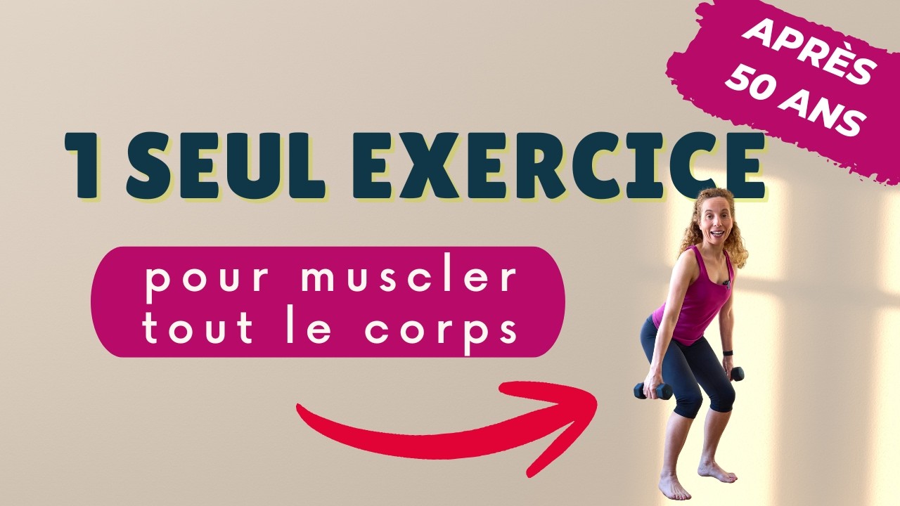 1️⃣ Un SEUL exercice pour MUSCLER tout le CORPS après 50 ans 👍🏻