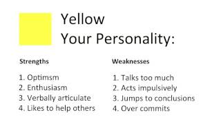 Personality Test - What Colour Are You