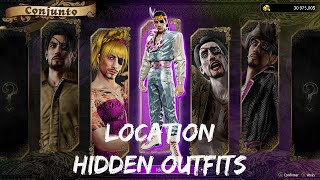 Like a Dragon Pirate Yakuza in Hawaii - Location Hidden Outfits