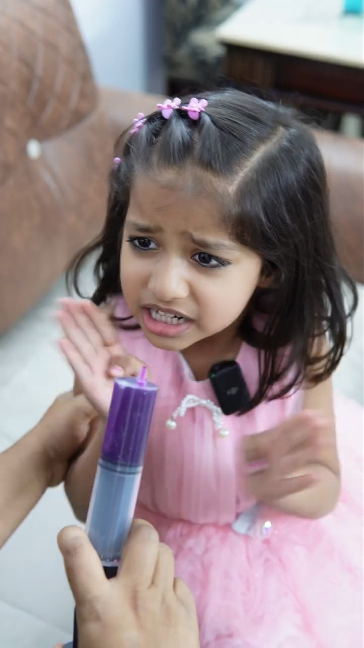 Maha ko injection lag gaya