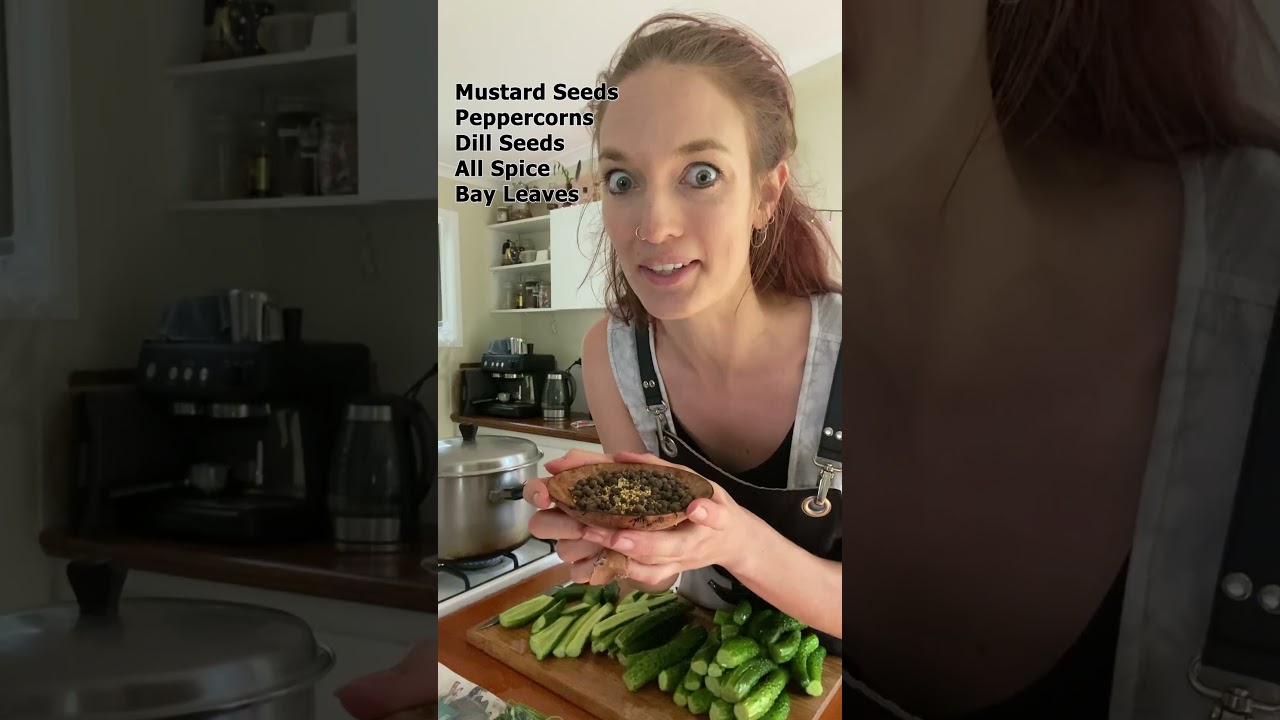 How to pickle cucumbers!