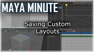 Save Your Custom Layout As a Preset - Maya Minute