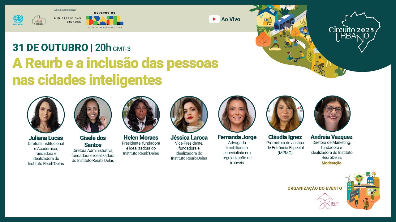 A Reurb e a inclusão das pessoas nas cidades inteligentes