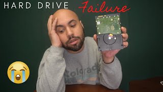 VLOGMAS DAY 8 - HARD DRIVE FAILURE ( A DAY IN MY LIFE, FOR REAL)