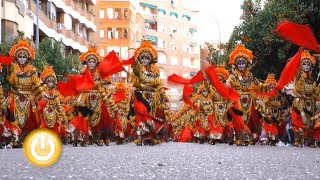 Los Lingotes ganadores del desfile de comparsas del Carnaval de Badajoz