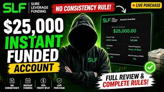 $25,000 Instant Funded Trading Account LIVE! | Sure Leverage Funding Review & Full Rules
