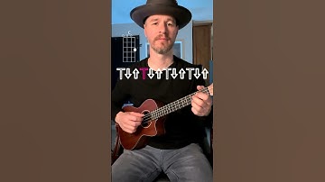 Over the Rainbow Ukulele Tutorial - Israel Kamakawiwoʻole #shorts #ukulele #tutorial #lesson