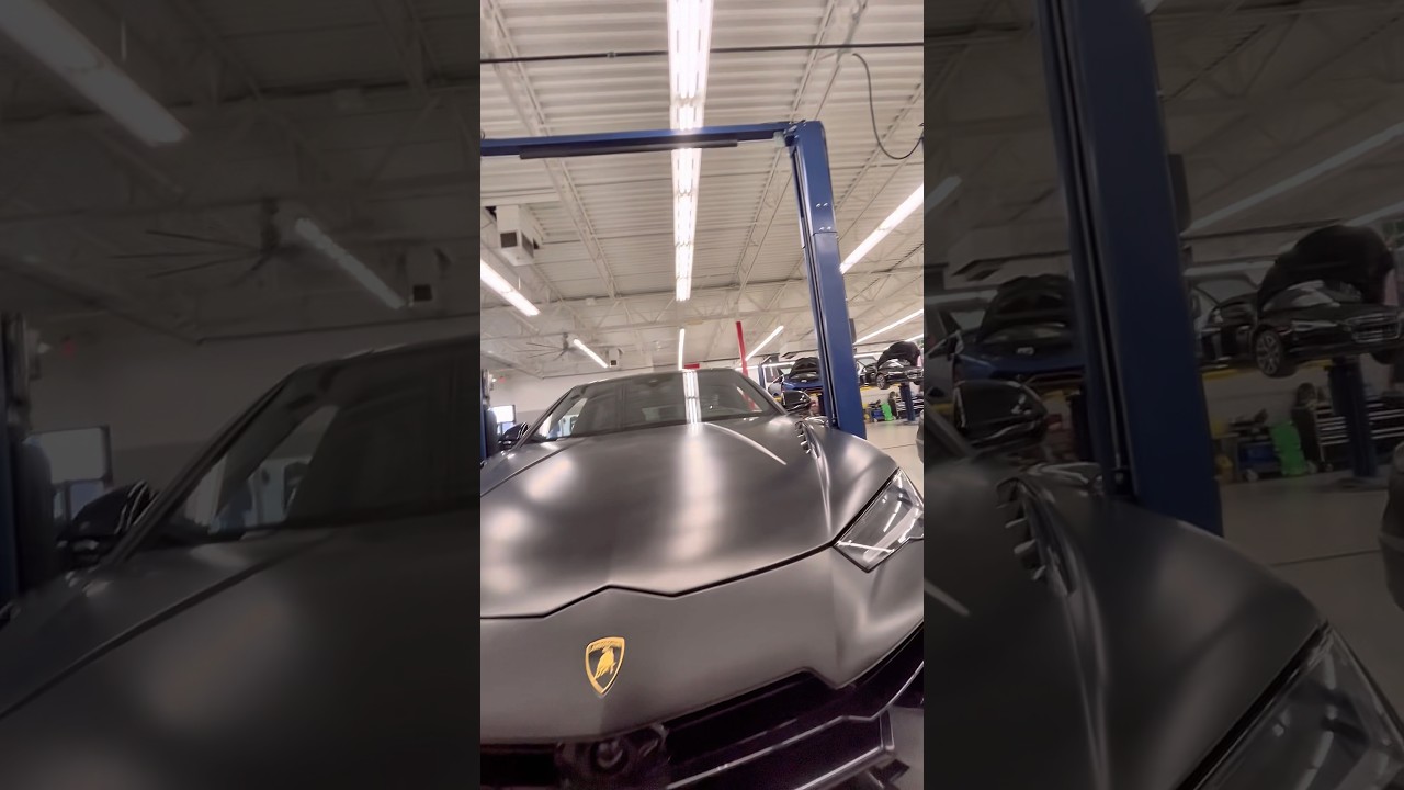 Lamborghini Urus Oil Change + Maintenance Location: Westside Auto Care Cincinnati, Oh 