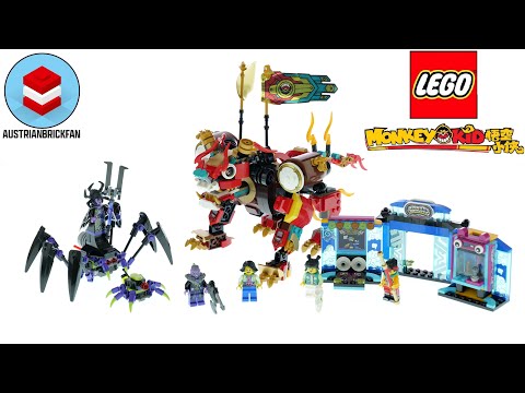 Lego Monkie Kid 80021 Monkie Kid's Lion Guardian - Lego Speed Build Review