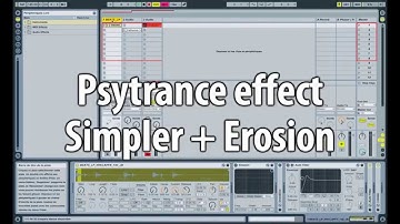 Psytrance effect with Ableton Live
