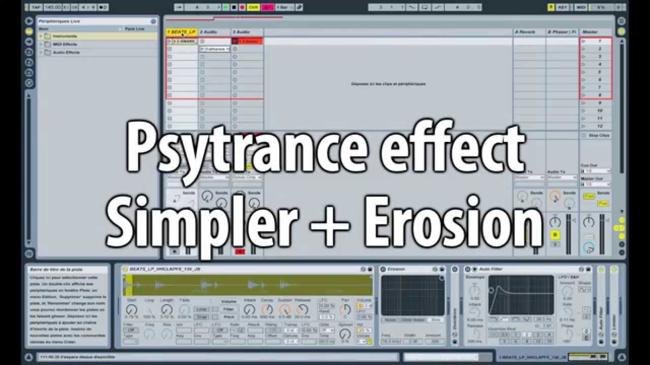 Psytrance effect with Ableton Live - YouTube