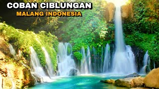 COBAN CIBLUNGAN WATERFALL TERBARU AIR TERJUN CIBLUNGAN MALANG INDONESIA