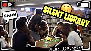 *Warning Disturbing Content* The Silent Library Challenge!!