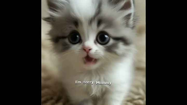 Cute Cat Kitten Says I am Sorry #cat #kitten #catlovers #cute #lipsyncs