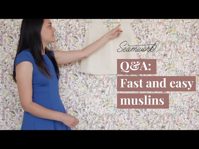 How to Make a Muslin (the Couture Way!)