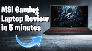 MSI Katana GF76 17.3' Gaming Laptop Review, UNBOXING And Test!