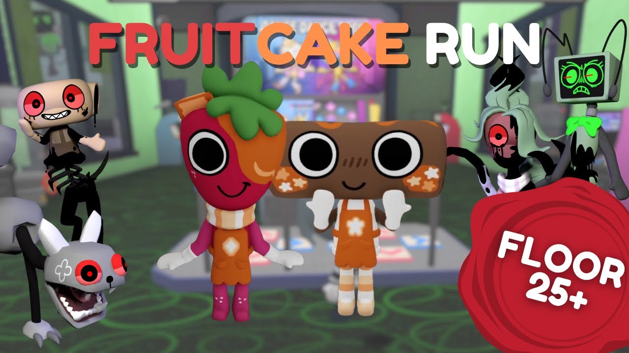 FRUITCAKE RUN FLOOR 25+ | Dandy’s World Roblox