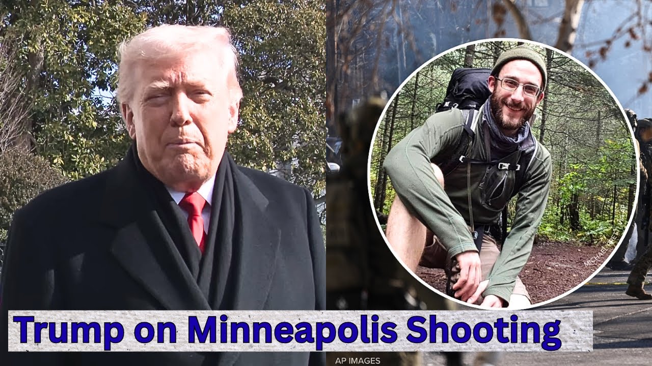Trump on Minneapolis ICE Shooting | Minnesota Shooting | The White House | QRT News 