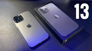 iPhone 13 Pro Max Graphite - Unboxing, Setup and First Impressions!