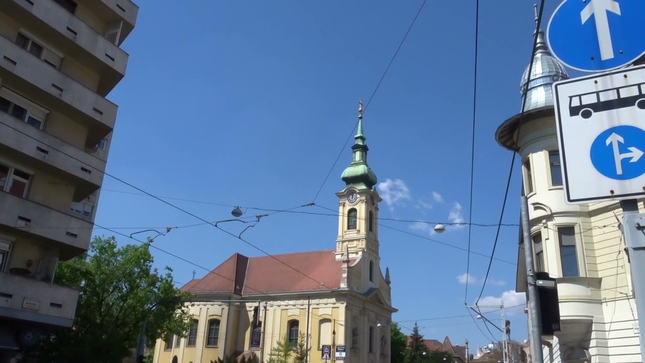 Budapest I. (H), Krisztinavárosi Havas Boldogasszony templom déli harangszó 2023. Április 23.