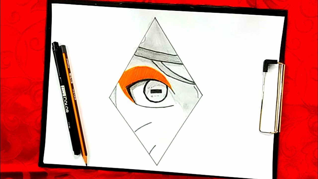 HOW TO DRAW ANIMAL EYES NARUTO - STEP BY STEP #NARUTO #ARTEECIABRASIL 