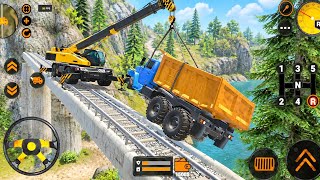 Backhoe Loader JCB Simulator Gameplay - Indian Vehicles Truck JCB Driving - Android Gameplay screenshot 1
