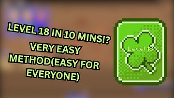 BEST way to level up in block tales , become level 18 easy , easier and better than pit #blocktales