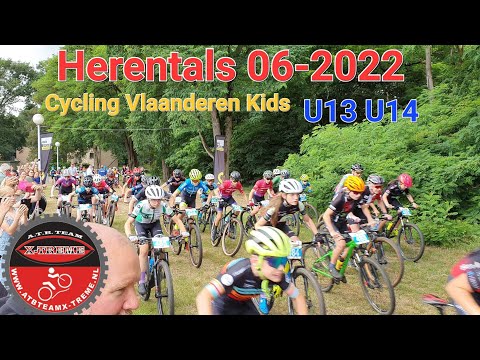 Bike Inn Herentals 2022 U13 U14 Cycling Vlaanderen Kids series 25-06-2022