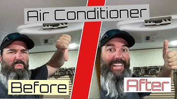 How to make a non-ducted RV air conditioner more efficient.