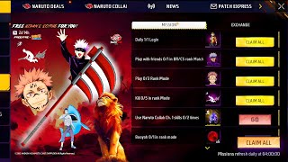 CLAIM ✅ FREE EMOTE 🤯 + FREE REWARDS 😍 NEW EVENT FF 😱 FREE 💸 LOGIN REWARDS 🤑 GARENA FREE FIRE 🔥🔥  screenshot 5