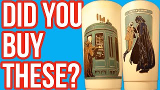 Rare Gas Station Star Wars Cups!!