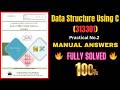 Data Structure Using C | 3rd semester 313301 | manual answer | k scheme msbte | DSU |
