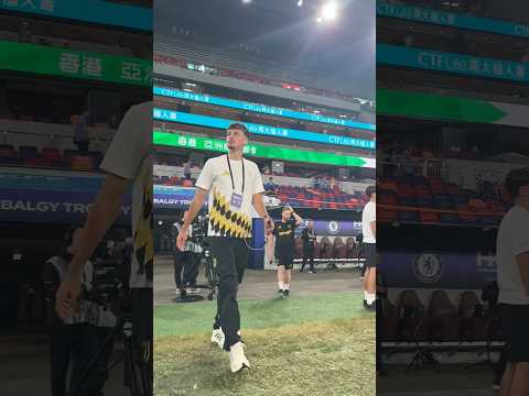 Video Juventus has arrived at the stadium. Ready to face Chelsea in Hong Kong, China