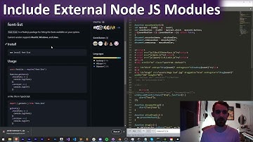 Adobe Extension QuickTip - Include External Node JS Modules