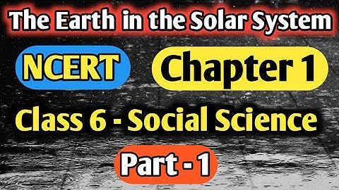 NCERT Social Science Class 6 | Chapter 1 | SST NCERT Class 6 |  Class 6 Social Science | Part 1