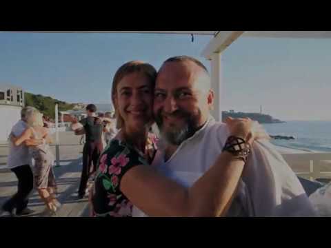 Milonga Alas d'Tango au Café Vent d'Ouest à Anglet avec Antonio Llamas et Christine Lambert.
