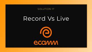Recording vs Livestreaming in Ecamm (Which Should Beginners Start With?)