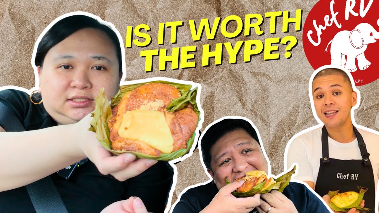 We Finally Tried CHEF RV’s Famous Bibingka | Our HONEST Review - YouTube